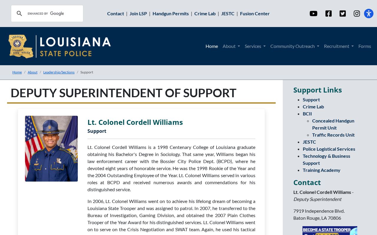 Louisiana State Police criminal history repository page that is not a public Richland Parish warrant list